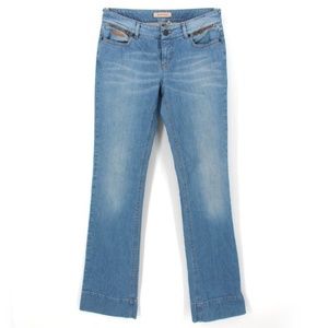 See By Chloé Low Rise Bootcut Medium Wash Denim Jeans 29